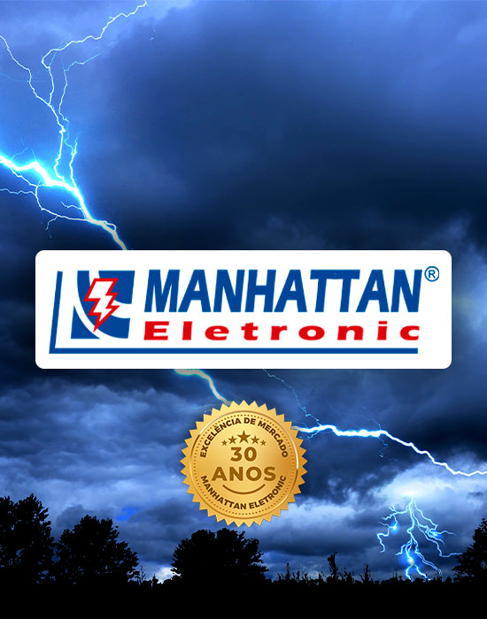 para-raios energia-solar manhattan-eletronic